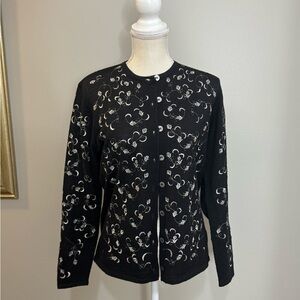 Women's Vintage 90's Pendleton Acrylic Wool Blend Cardigan Sweater. Size M